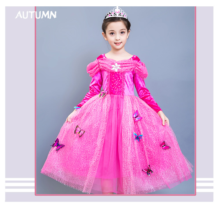 Giáng sinh trang phục trẻ em biểu diễn quần áo cô gái Aisha cô gái quần áo băng tuyết lãng mạn váy trẻ em hàn quốc