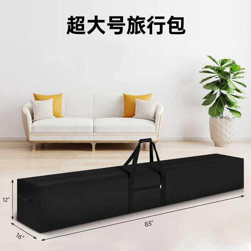 Multifunctional Storage Bag Camping Tent Storage Bag Fishing Rod Canopy Pole Telescopic Pole Handbag 600D Oxford Cloth