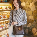 Вместительная и большая сумка, ремешок для сумки, Гонконг, из натуральной кожи