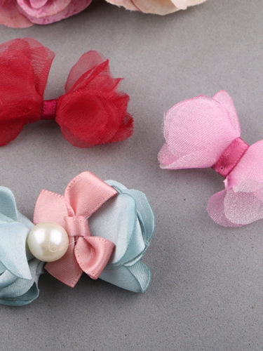 Аксессуар для волос ручной работы, маленькая детская заколка для волос с бантиком, сумка для обуви, в корейском стиле