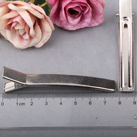 Серебряный 8 см открывающий клип