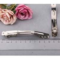 Серебряный пепельный клип длиной 10 см