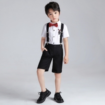 Childrens pants shirt suit British style boys six-one performance show dress handsome small host Xia