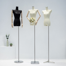 Korean style clothing store large flat shoulder model props female bust mannequin window display stand full body fake mannequin stand