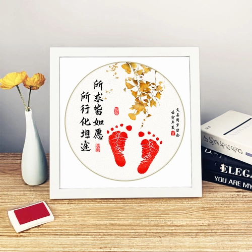 Отпечатки рук и ног, памятный детский отпечаток рук, чернильная подушечка