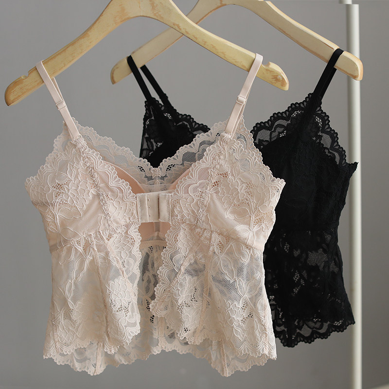 Lace Inner 🌟 Solid color lace camisole layering top, perfect for creating an ...