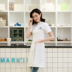 Lantivin thẩm mỹ viện Hàn Quốc phiên bản áo lớn ngắn tay bác sĩ y tá hè váy nghệ sĩ thẩm mỹ viện thêu bán kiên cố trắng phụ nữ quần áo của 