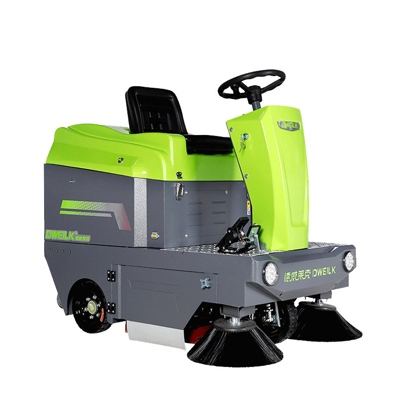 Dewei Lake DW1250 driving sweeper factory sweeper property sanitation road sweeper sweeper