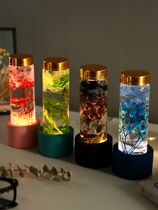 Dry Flower Fixing Agent Phytoplankton Preservation Oil Birthday Indoor Gift Box Pendulum Piece Plant Glass Bottle Decorated Specimen Vase