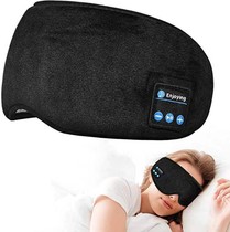 Cross-border 3D Bluetooth eye mask headset smart wireless music call earmuff breathable sleep artifact light-shielding eye mask