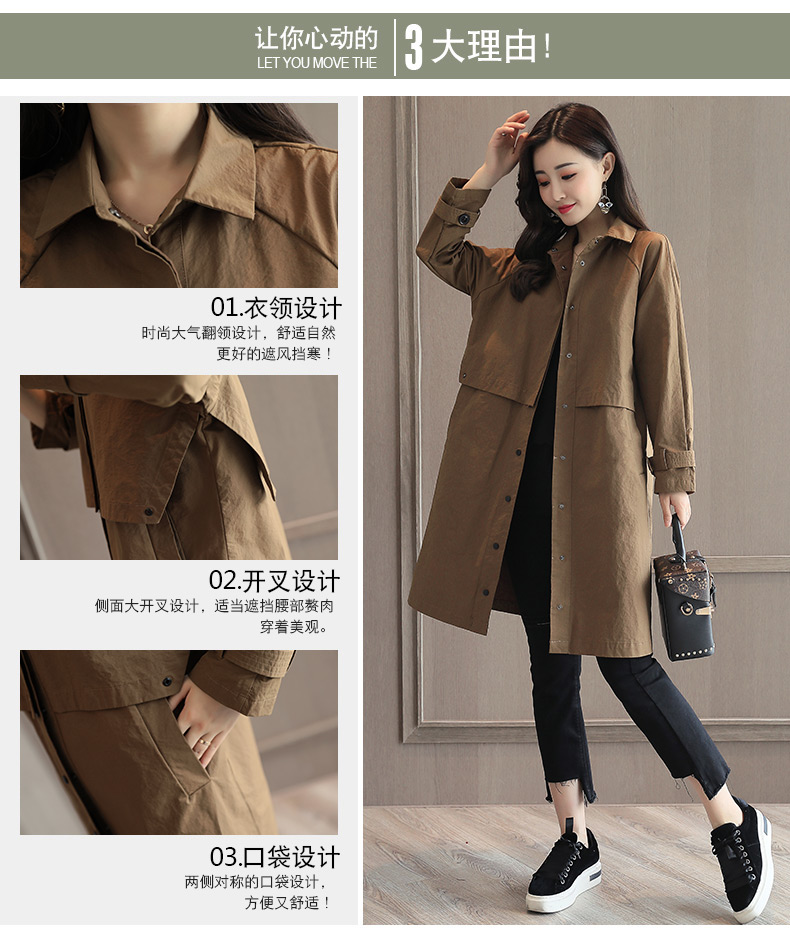 Trench pour femme SUNGSUI   en Nylon - Ref 3225680 Image 12