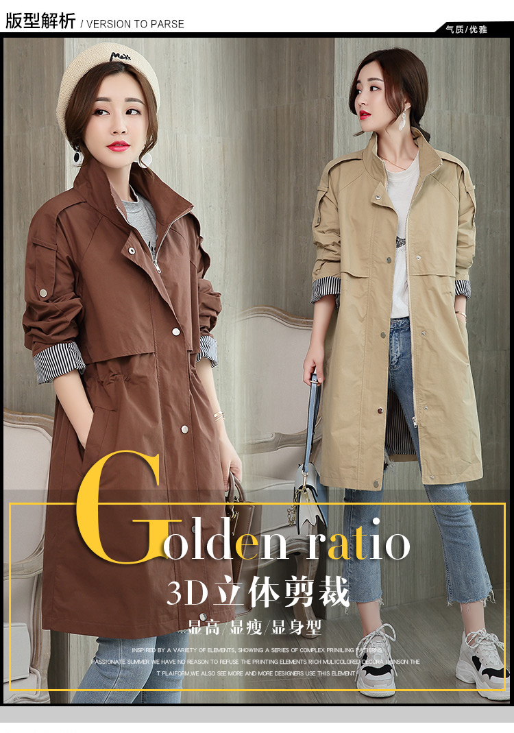Trench pour femme SUNGSUI   en Nylon - Ref 3226351 Image 7