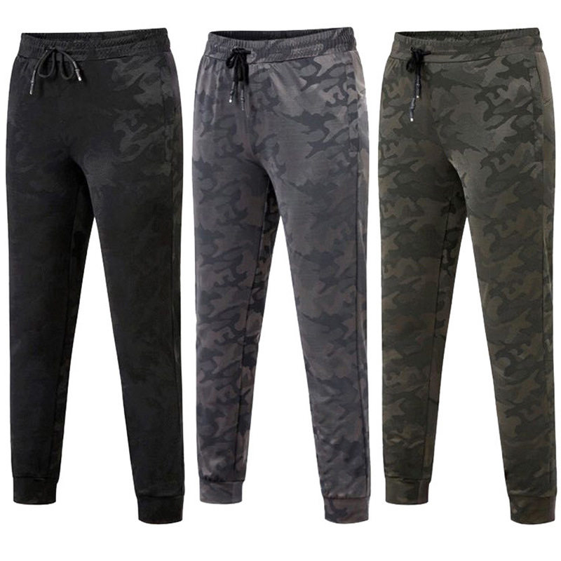Camouflares Fishing Sunscreen Pants Speed Dry Pants Men's Section Outdoor Summer Sports Casual Elastic Pants Riding Pants Climbing Pants　