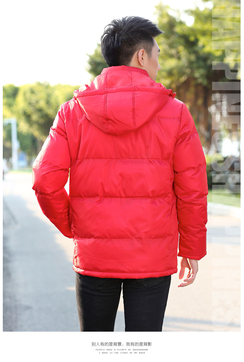 Walter bông nam dày mùa thu và mùa đông đoạn dài ấm áp và windproof áo khoác thể thao giản dị bông áo khoác cotton đích thực quần áo với nắp áo phao nam dáng dài hàn quốc