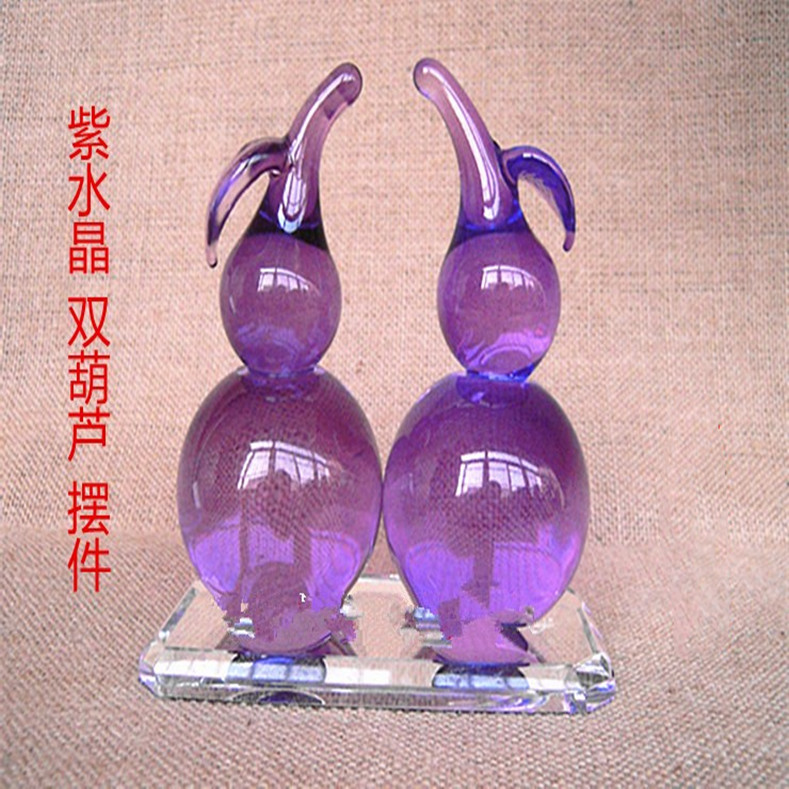 Synthetic Purple Crystal Hyacinth Desktop Pendulum home Accessories Office Bedroom Living Room Wine Cabinet Furnishing Crafts Gifts