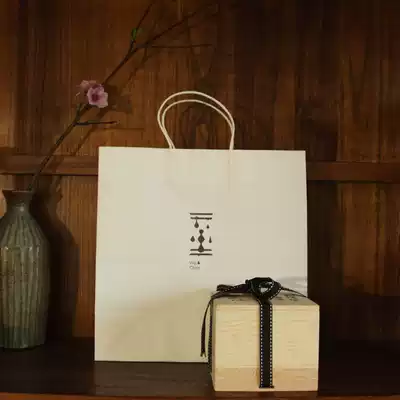 Dust-free handmade ceramic pine box packaging solid wood packaging box Gift box