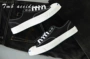 Converse Converse 1970 đệm không khí mở nụ cười giày vải thấp màu đen và trắng 147560C 147564C giày thể thao  nữ