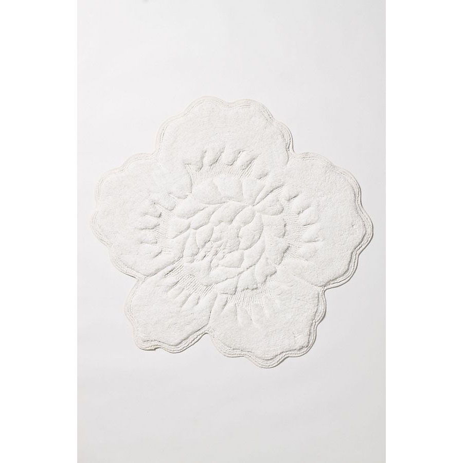 Spot New York Lower City Park Imports Rose Flowers Bathroom Bedroom Thick Solid Ground Mat foot pad diameter 80 cm