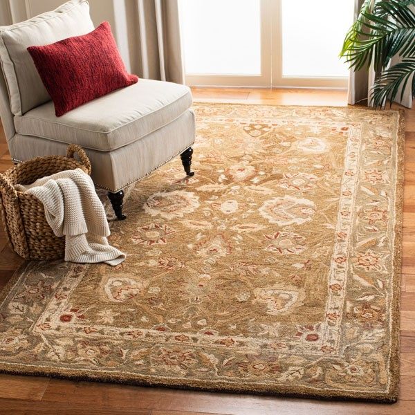 New York Lower City Park Imports Tassiti Persian Patterned Pure Wool Carpet Multicolored multi-size