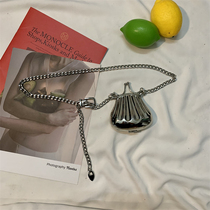 New niche waist chain accessories cassette bag mini bag girl belt chain decoration with skirt suit tide