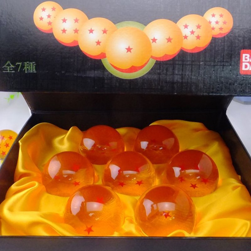 All imported Japanese plexiglass PMMA acrylic resin Dragon ball ornaments set spot gift