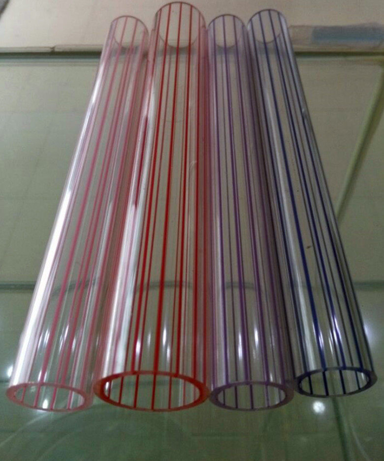 30 pure imported high transparent organic glass acrylic PMMA crystal plastic acrylic straight strip tube