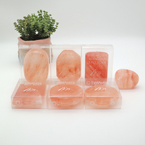 Supply Himalayan crystal salt soap crystal salt block bath salt bath washed face with natural mineral salt to kill whitening