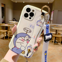 Apple 12 phone shell personality wristband iphone11promax full pack anti-fall XR skew cross rope xsmax cartoon back movie 12mini cute 7p 8plus