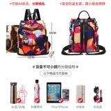 Рюкзак, модная сумка через плечо для путешествий, Гонконг, ткань оксфорд, анти-кража