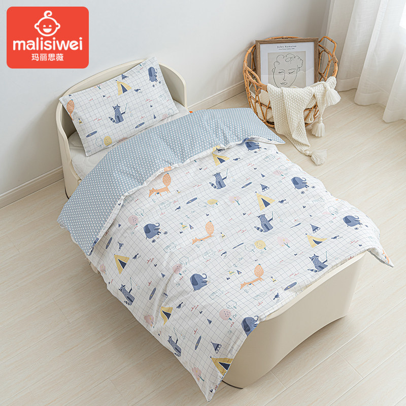 Baby quilt pure cotton newborn baby quilt kindergarten children spring and autumn summer air-conditioning quilt for all seasons
