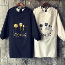  Chef barber apron fashion style cooking European style autumn and winter adult kitchen ladies eating clothes home