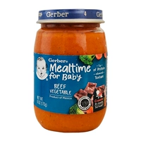 3 секции говяжьей брокколи, овощная грязь 170 г