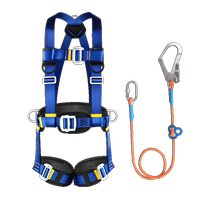 Golmud full-body safety belt waist five-point high-altitude work safety rope safety belt outdoor GM8205