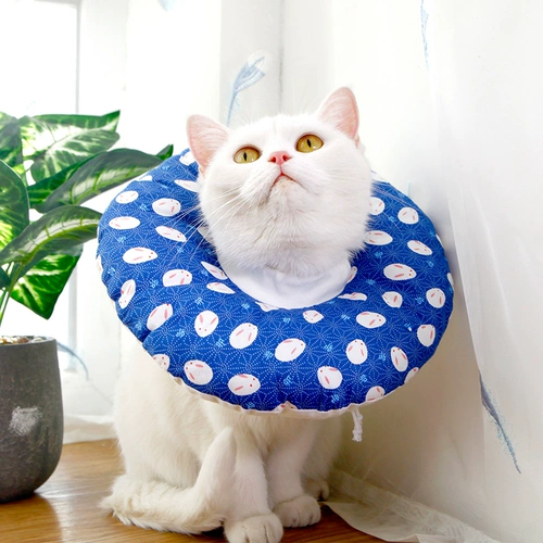 [Специальные данные о зазорах] Кольцо Элизабет ПЭТ -шейное кольцо Антибь и лизать кошку маленький собачьего хлопчатобумажного кольца хлопчатобумажной.