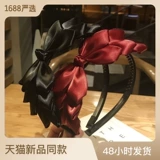 Милый аксессуар для волос, заколка для волос с бантиком, ободок ручной работы, в корейском стиле, делается под заказ