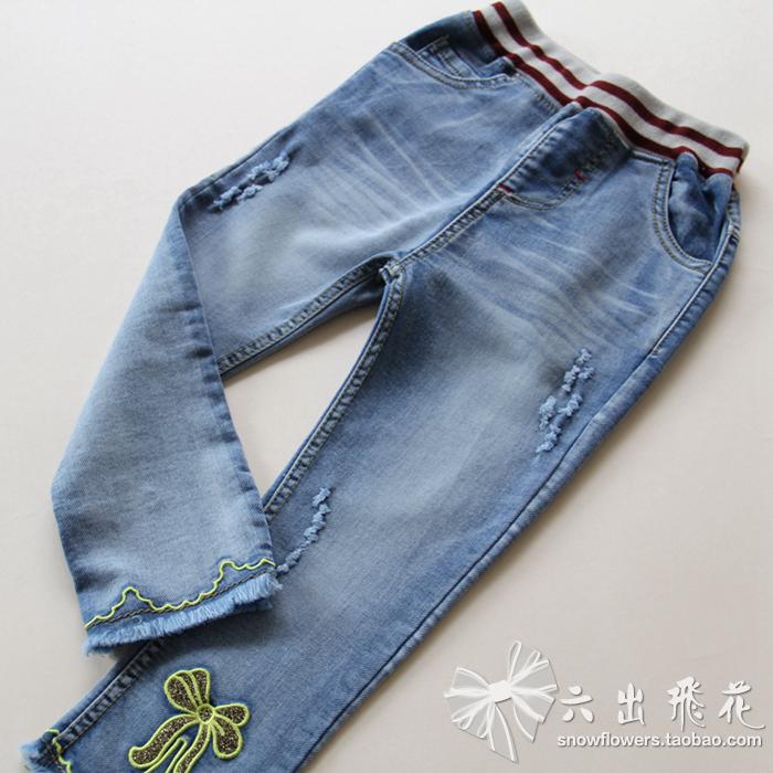 Pantalon fille en toile - Ref 2062144 Image 10