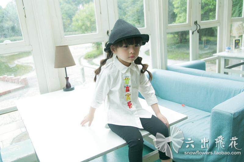 Chemise fille à manche longue - Ref 2086082 Image 19