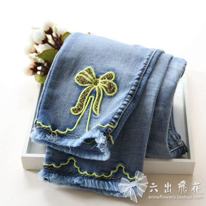 Pantalon fille en toile - Ref 2062144 Image 8