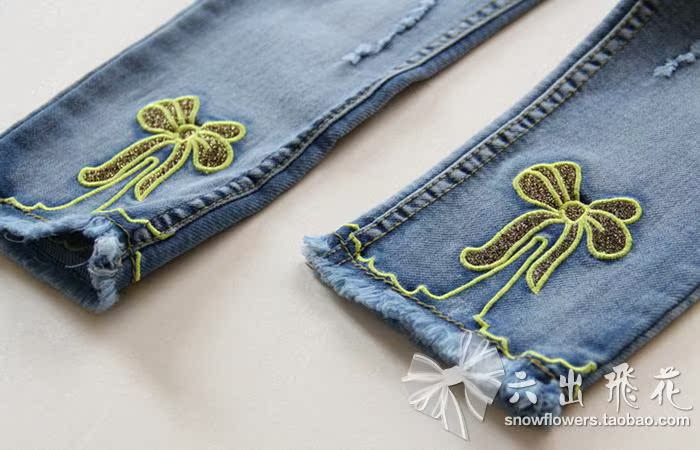 Pantalon fille en toile - Ref 2062144 Image 12