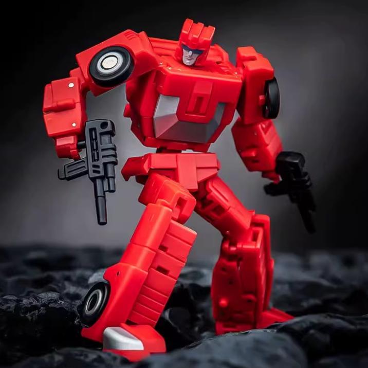 Rubik's Cube Ms-B63 Calculator King Light Speed Transforming Toy Small Scale Boy's Gift Figure Model Combination