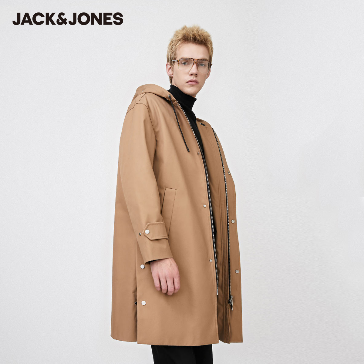 Jack Jones Jack Jones Winter có thể phá vỡ Chiên Con Velvet Hat chống gió Pike bông Quần áo nam 21409514