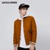 Jack Jones Jack Jones nam Thu / Đông Với len dệt kim Rib bóng chày váy 