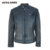 Jack Jones Jack Jones cản cũ vintage đầu máy da cừu áo khoác cổ áo người đàn ông da mùa xuân 220110512 
