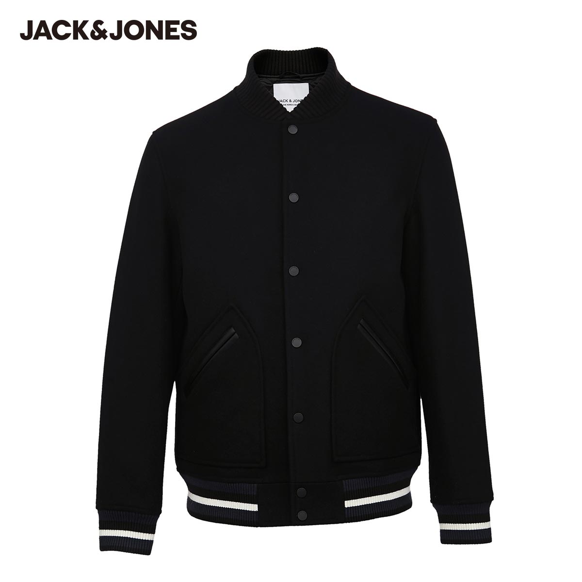 Jack Jones Jack Jones nam Thu / Đông Với len dệt kim Rib bóng chày váy