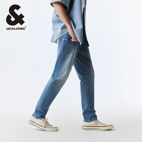 Джинсы, шелковые эластичные штаны, светлая летняя пуля, облегающий крой, 2025 года