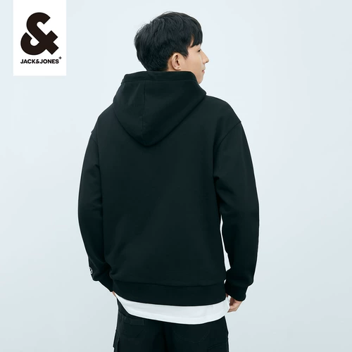 Весенняя хлопковая толстовка, мужская светоотражающая шапка с капюшоном, на шнурках