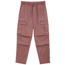 Jack Jones new fall style slightly loose adjustable waisted letter embroidered casual pants for men