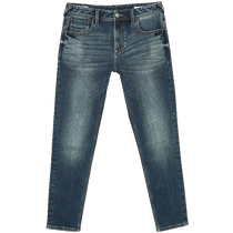 Jack Jones Autumn Mens New Trousers Slim Fit Versatile Casual Washed Jeans Mens Clothing