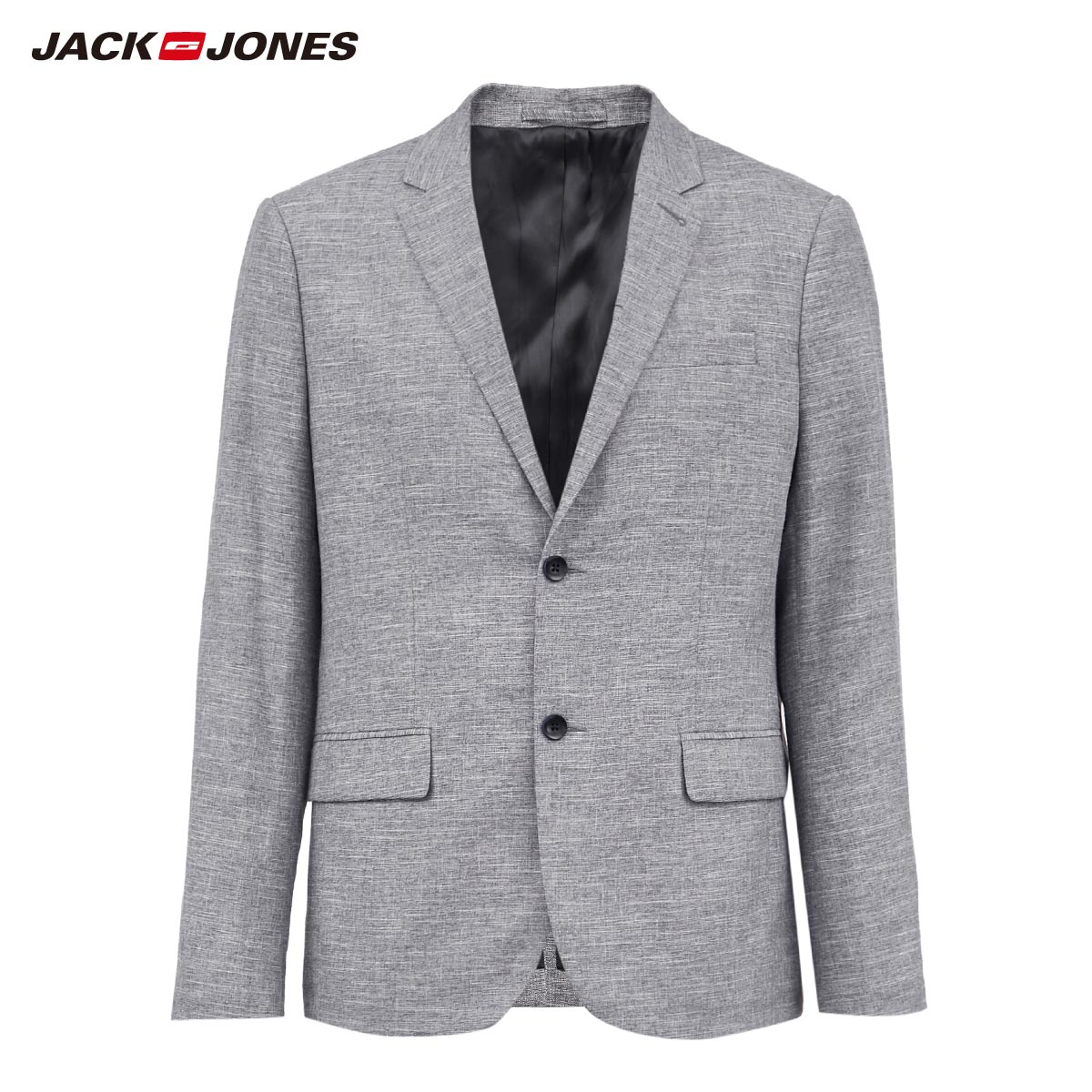 Jack Jones Summer New nam Flat cổ Business Tops Suit Coat