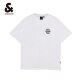 Jack Jones Summer Men's Trendy Casual Versatile Planet Print Loose Cotton Colorful Short Sleeve T-Shirt Men's Clothing